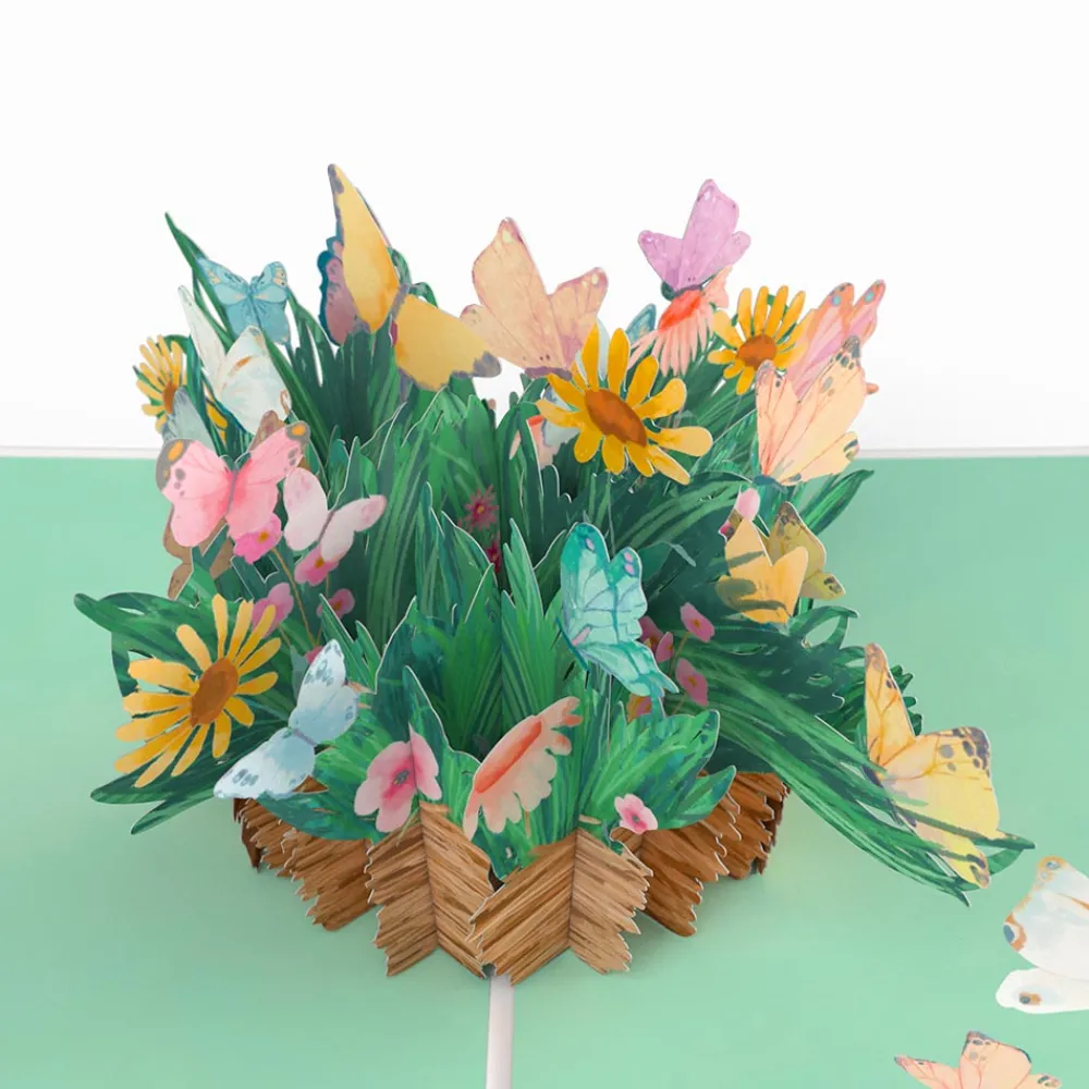 Lovepop Greeting Cards|Mother'S Day 5/11|Happy Mother’s Day Butterfly Basket Pop-Up Card