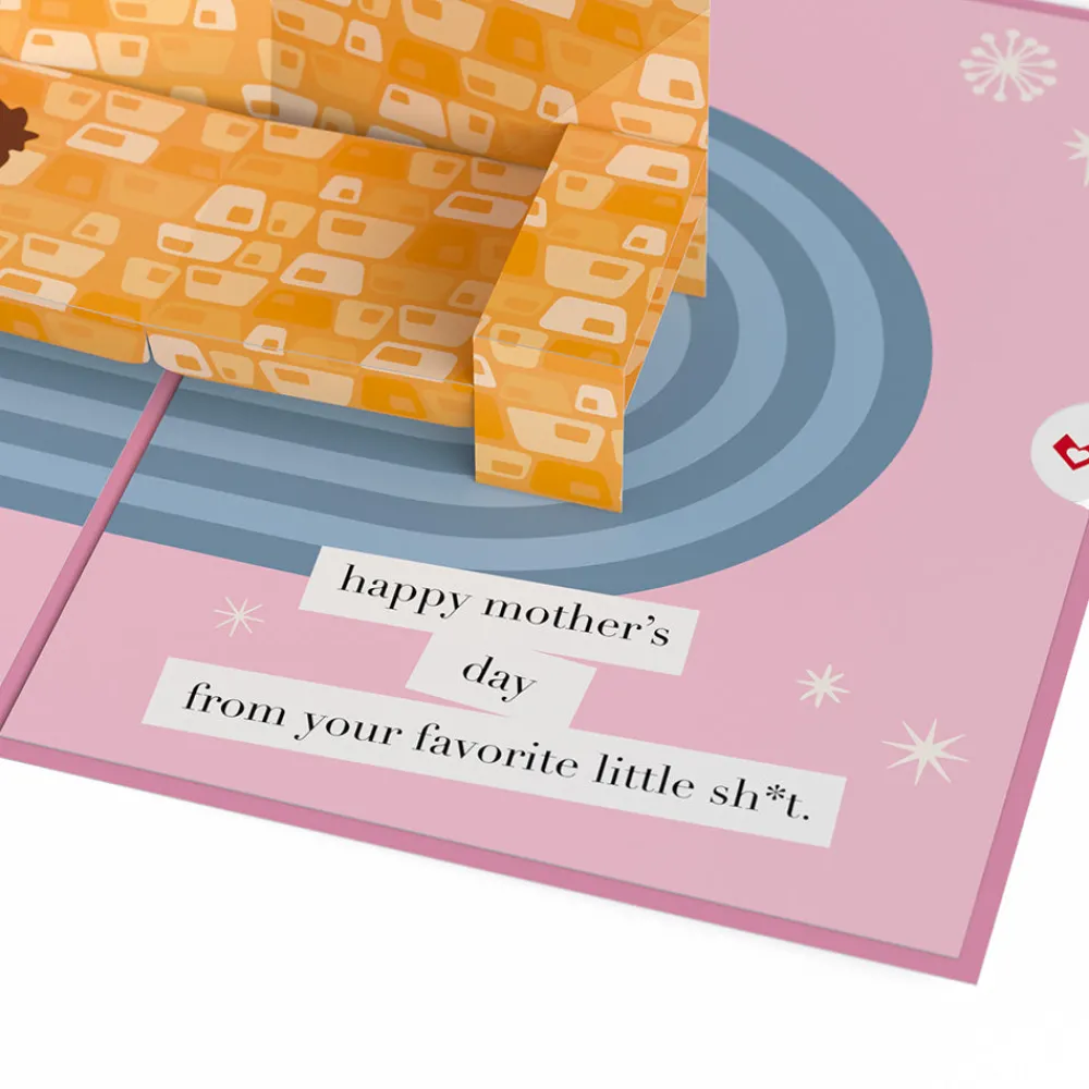 Lovepop Greeting Cards|Mother'S Day 5/11|Happy Mother's Day From Your Favorite Little Sh*t Pop-Up Card