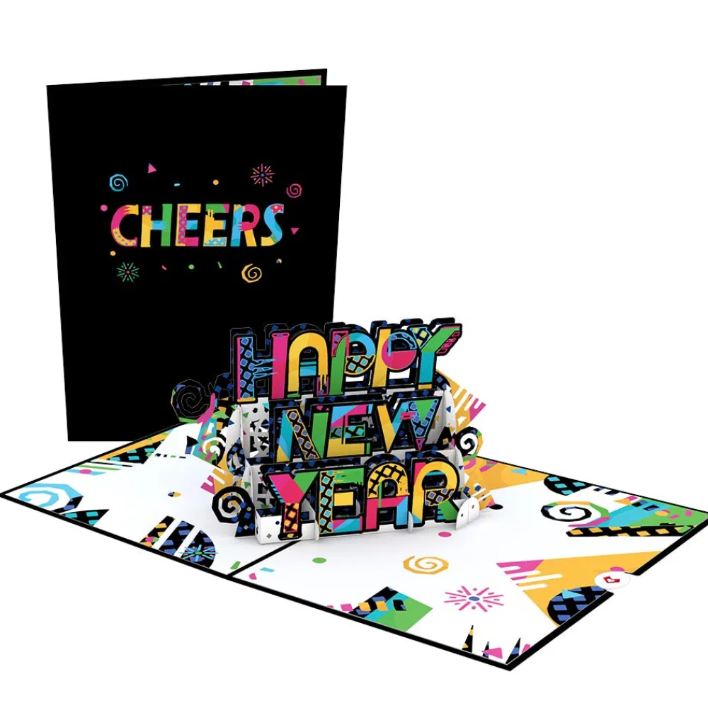 Lovepop Greeting Cards|New Year 1/1|Happy New Year Pop-Up Card