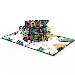 Lovepop Greeting Cards|New Year 1/1|Happy New Year Pop-Up Card