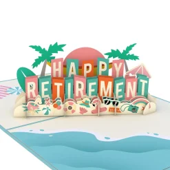 Lovepop Greeting Cards|Congratulations|Happy Retirement Pop-Up Card