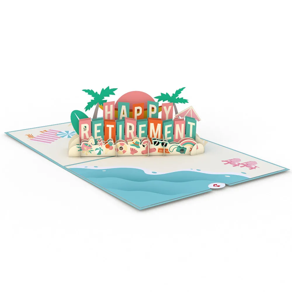 Lovepop Greeting Cards|Congratulations|Happy Retirement Pop-Up Card