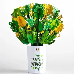 Lovepop Pop-Up Bouquets|St. Patrick'S Day 3/17|Happy Saint Patrick’s Day Bouquet