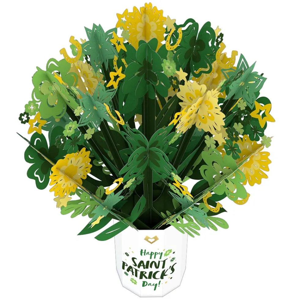Lovepop Pop-Up Bouquets|St. Patrick'S Day 3/17|Happy Saint Patrick’s Day Bouquet