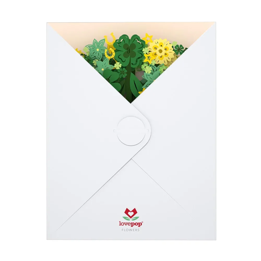 Lovepop Pop-Up Bouquets|St. Patrick'S Day 3/17|Happy Saint Patrick’s Day Bouquet