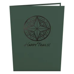 Lovepop Greeting Cards|Retirement|Happy Trails Camping Trip Pop-Up Card