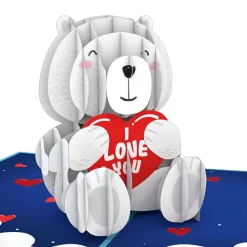 Lovepop Greeting Cards|Valentine'S Day 2/14|Happy Valentine's Day' Bear Pop-Up Card