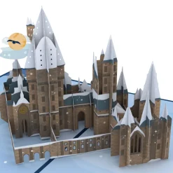 Lovepop Greeting Cards|Christmas 12/25|Harry Potter™ Christmas at Hogwarts™ Pop-Up Card