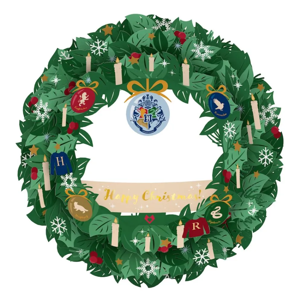 Lovepop Card & Gift Bundles|Decor|Harry Potter™ Christmas at Hogwarts™ Wreath Bundle