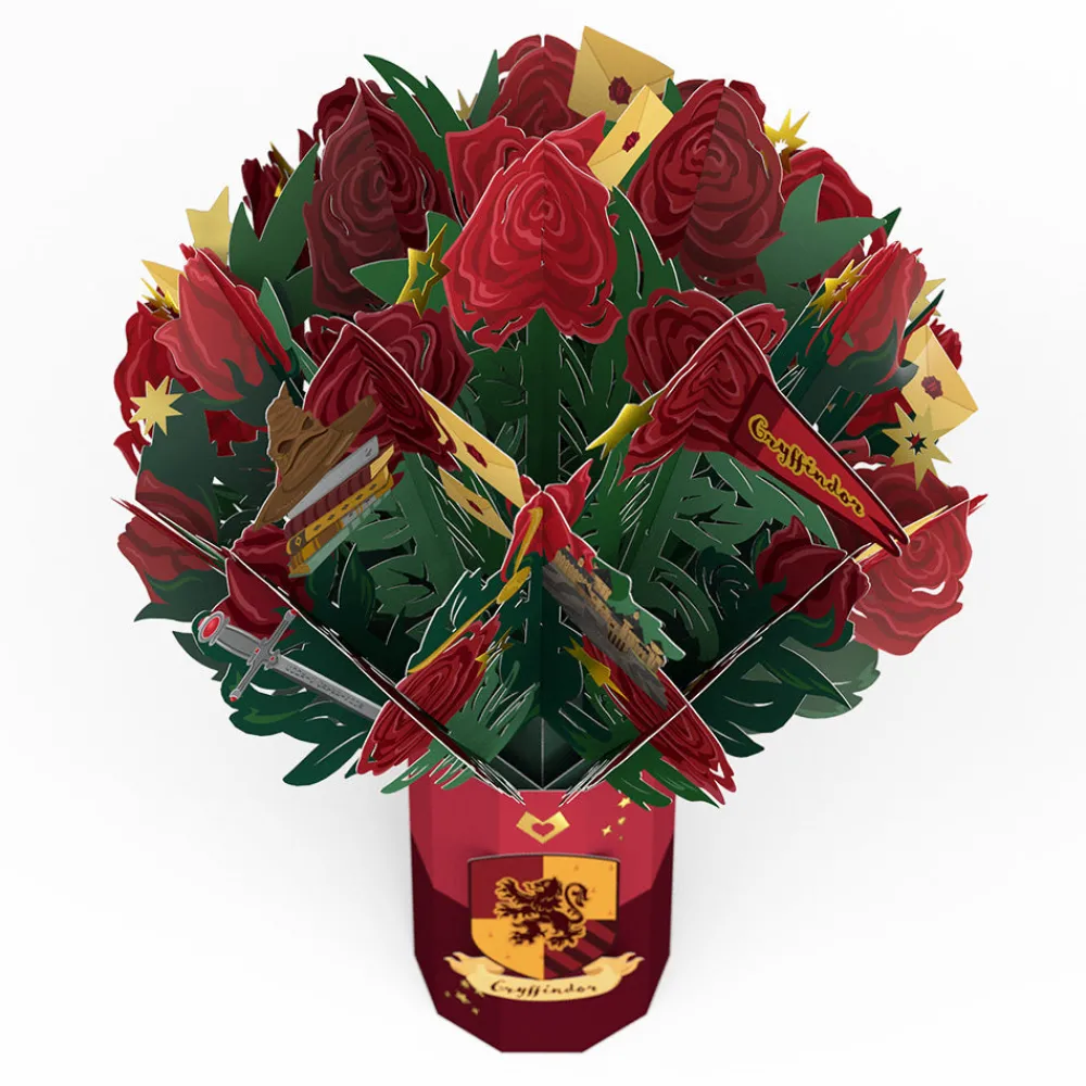 Lovepop Pop-Up Bouquets|Harry Potter|Harry Potter™ Gryffindor™ Bouquet