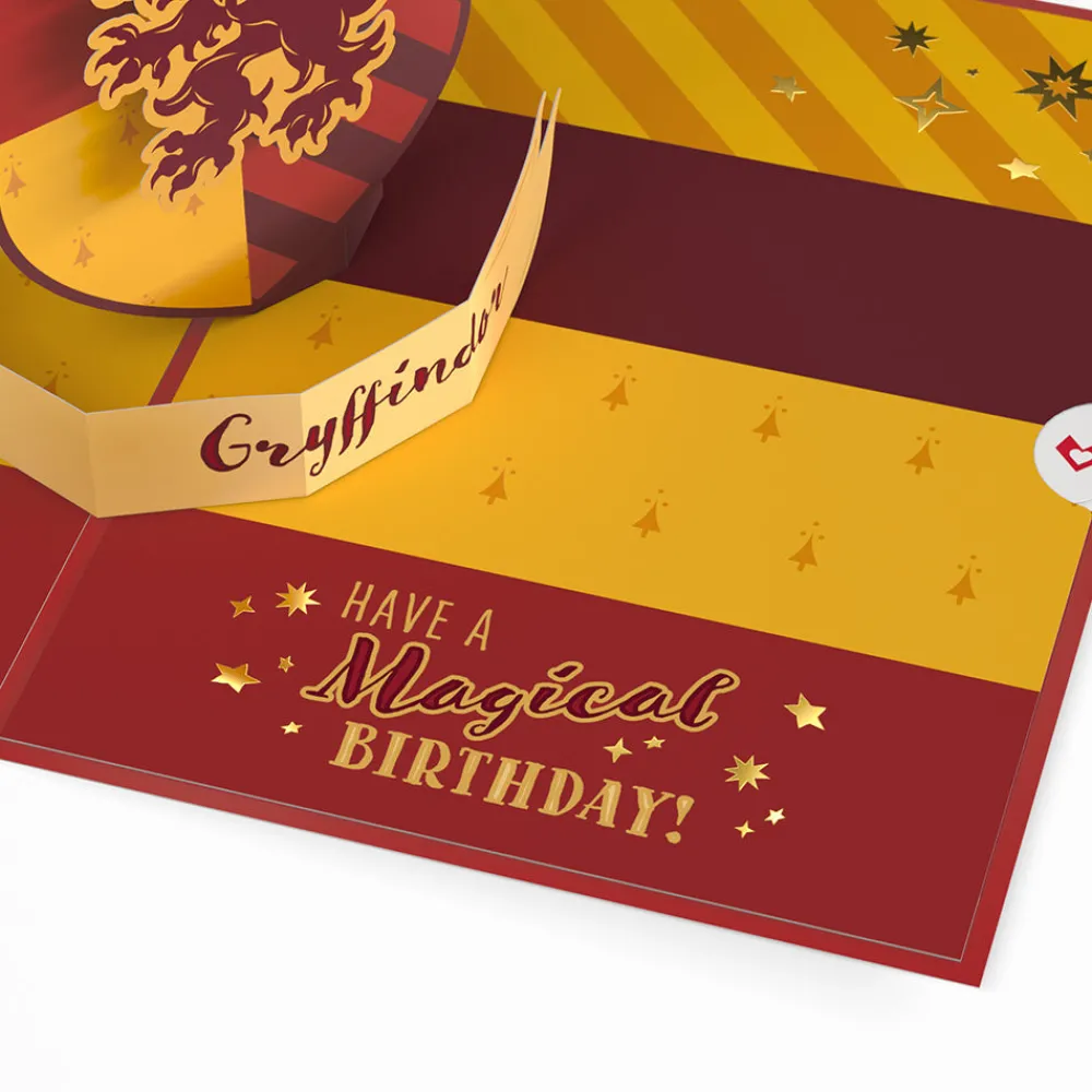 Lovepop Birthday|Harry Potter|Harry Potter™ Gryffindor™ Birthday Pop-Up Card