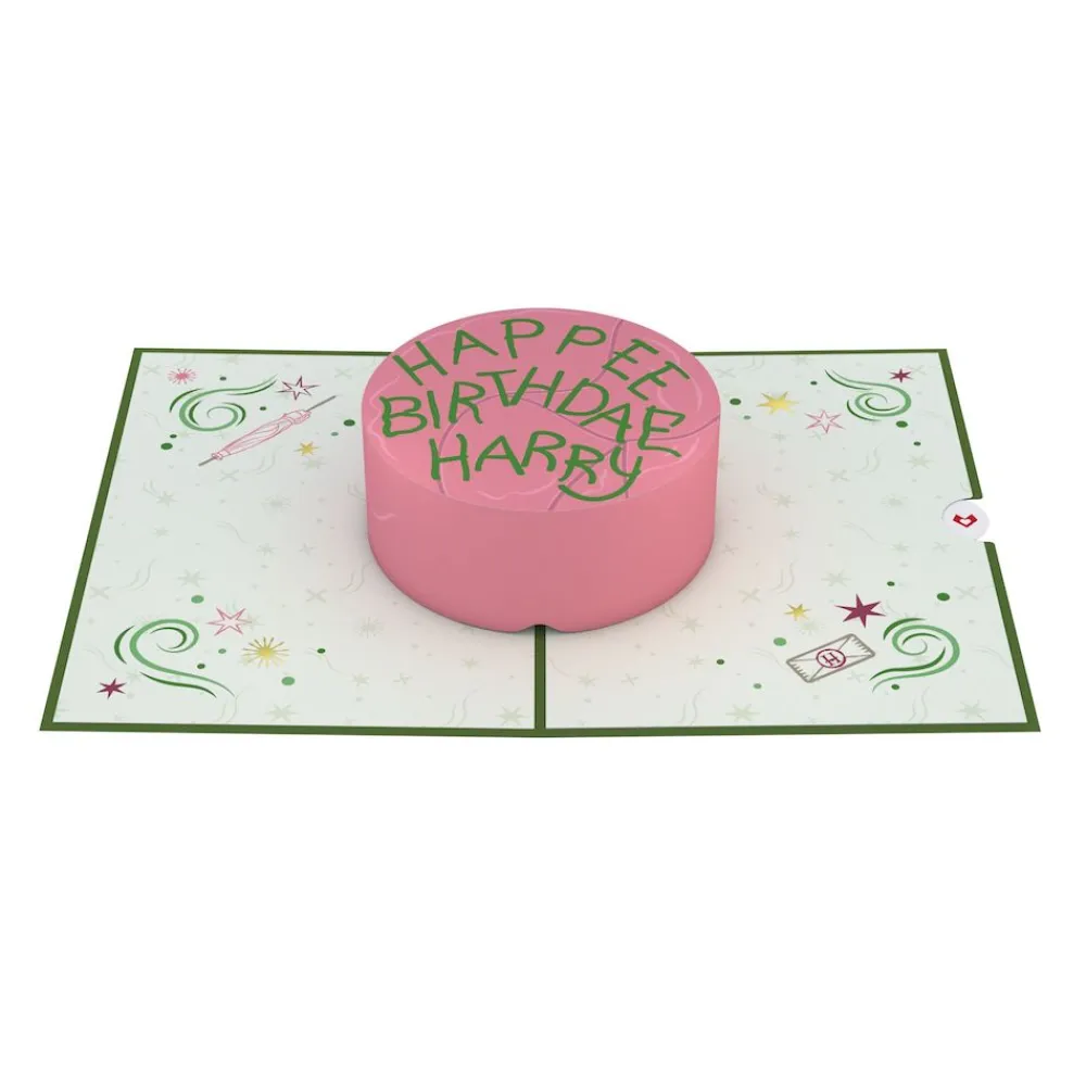 Lovepop Birthday|Her|Harry Potter™ Happee Birthdae Cake Pop-Up Card