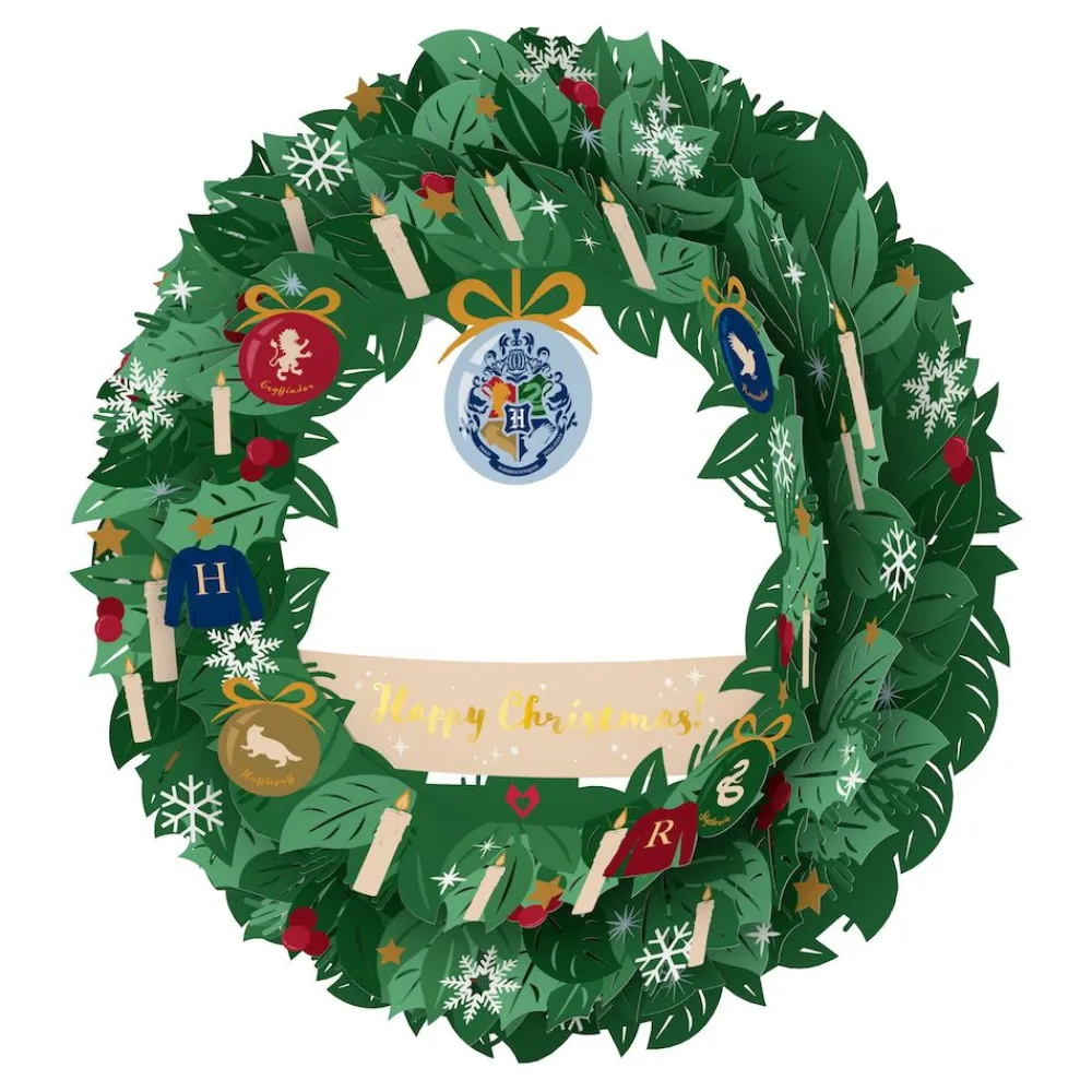 Lovepop Decor|Christmas 12/25|Harry Potter™ Happy Christmas Wreath
