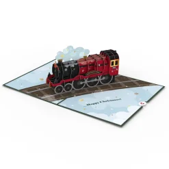 Lovepop Christmas 12/25|Kids|Harry Potter™ Holiday Hogwarts™ Express Pop-Up Card