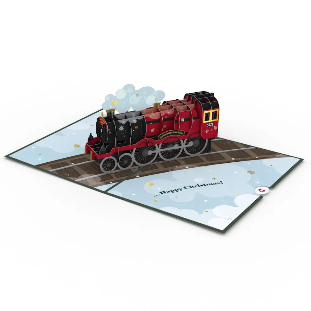 Lovepop Christmas 12/25|Kids|Harry Potter™ Holiday Hogwarts™ Express Pop-Up Card
