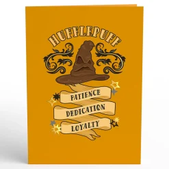 Lovepop Birthday|Harry Potter|Harry Potter™ Hufflepuff™ Birthday Pop-Up Card