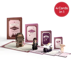 Lovepop Valentine'S Day 2/14|Kids|Harry Potter™ Magical Valentine's Day 4-in-1 Nesting Card