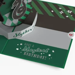 Lovepop Birthday|Harry Potter|Harry Potter™ Slytherin™ Birthday Pop-Up Card