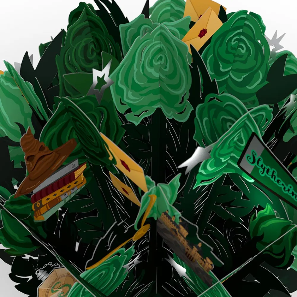 Lovepop Pop-Up Bouquets|Harry Potter|Harry Potter™ Slytherin™ Bouquet
