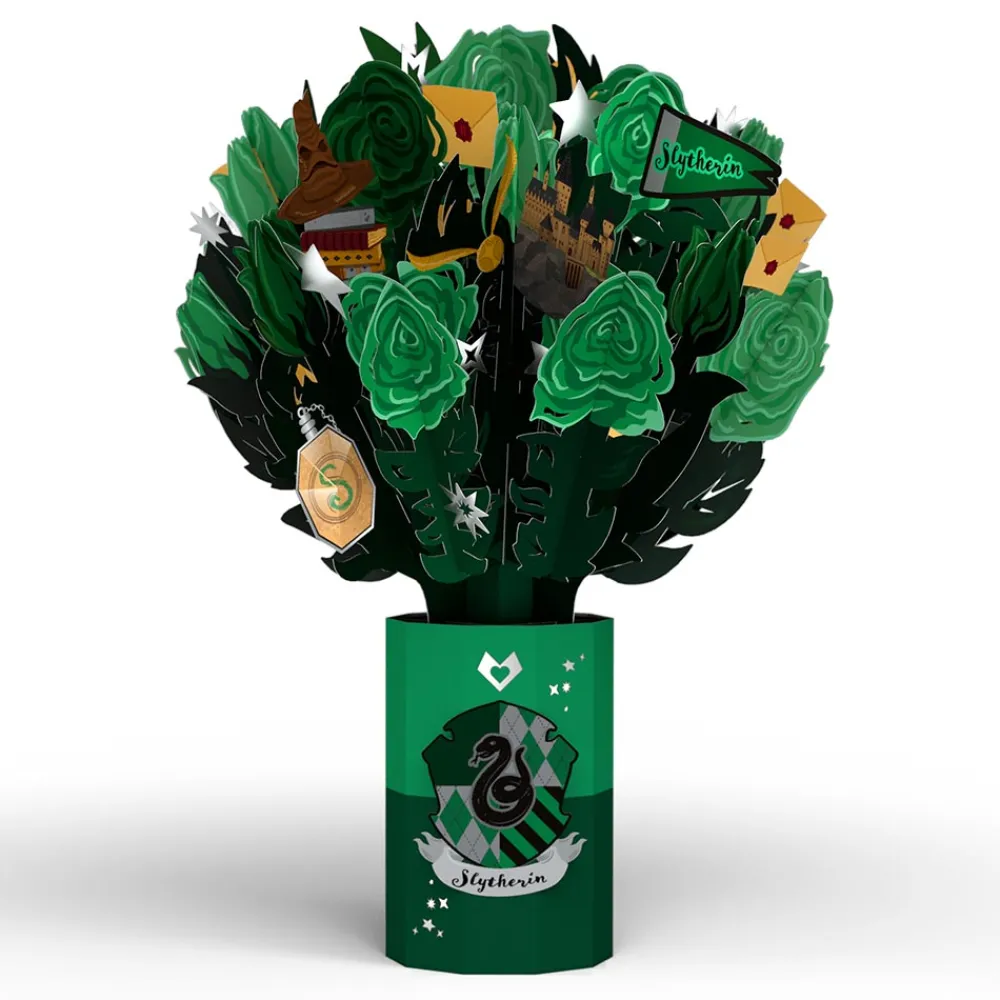 Lovepop Pop-Up Bouquets|Harry Potter|Harry Potter™ Slytherin™ Bouquet