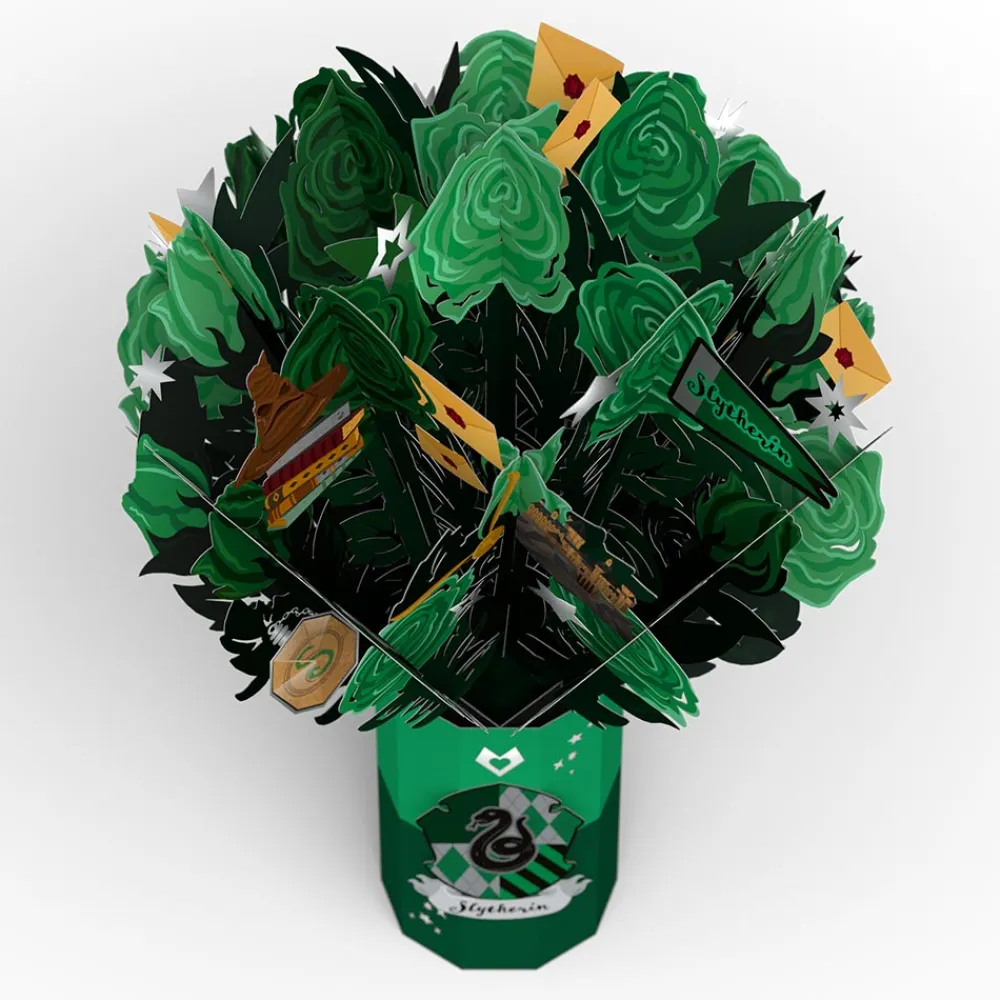 Lovepop Pop-Up Bouquets|Harry Potter|Harry Potter™ Slytherin™ Bouquet