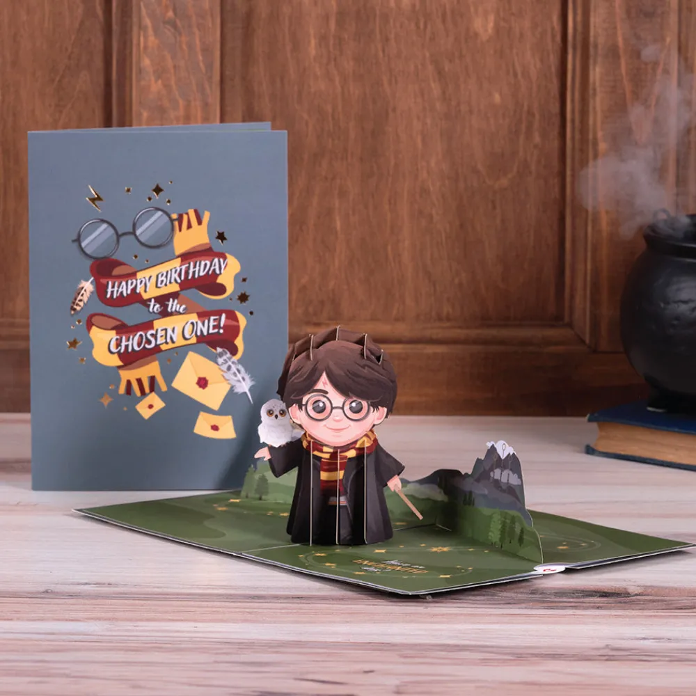 Lovepop Birthday|Harry Potter|Harry Potter™ The Chosen One Birthday Pop-Up Card