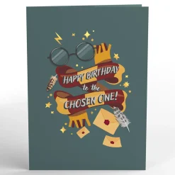 Lovepop Birthday|Harry Potter|Harry Potter™ The Chosen One Birthday Pop-Up Card