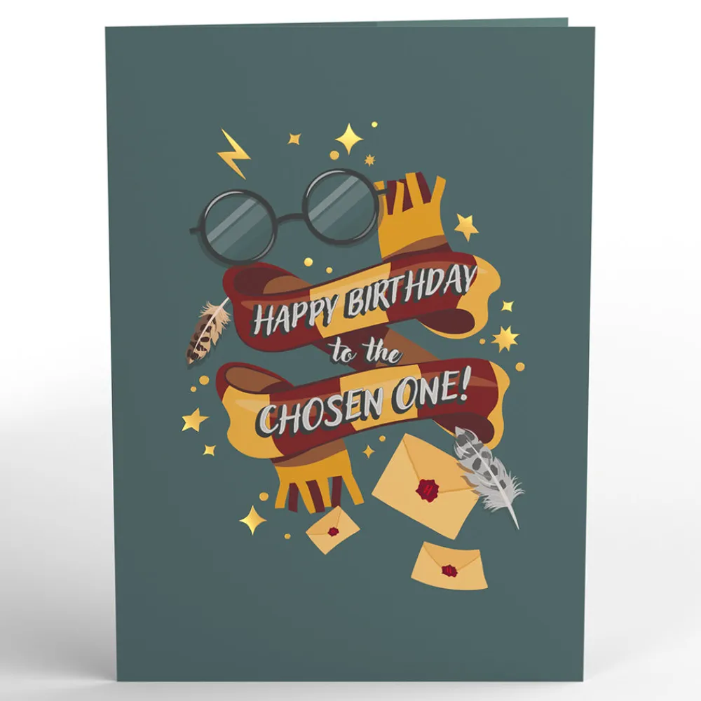 Lovepop Birthday|Harry Potter|Harry Potter™ The Chosen One Birthday Pop-Up Card