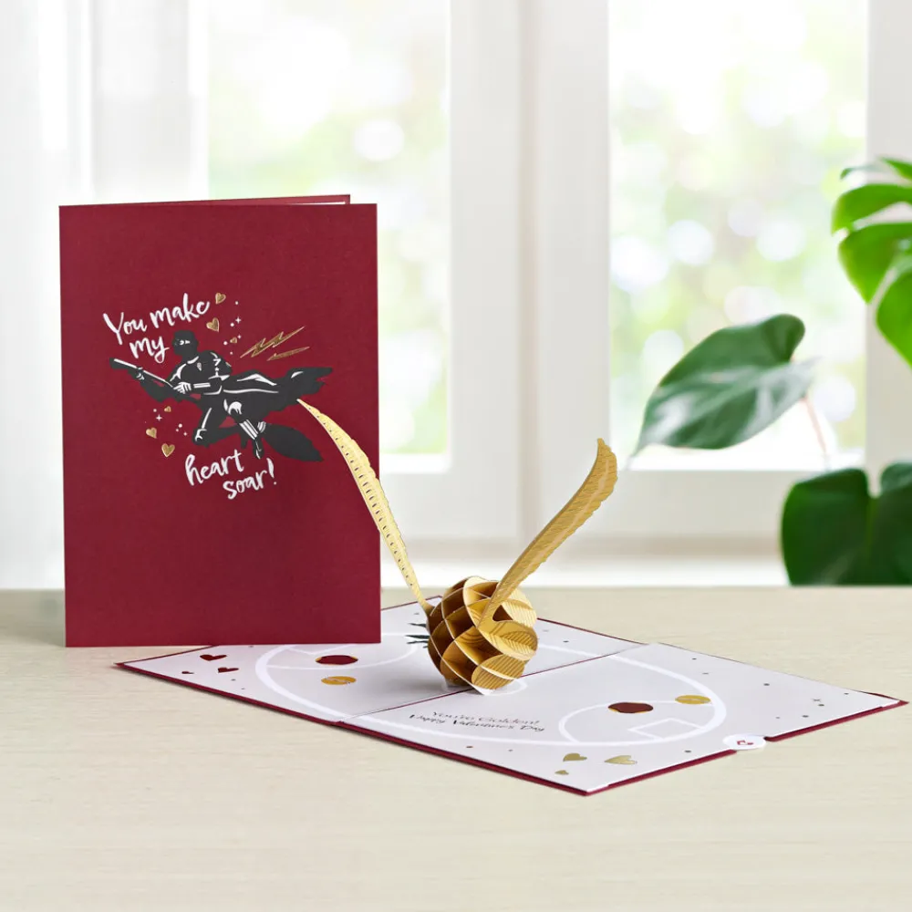 Lovepop Valentine'S Day 2/14|Kids|Harry Potter™ You Make My Heart Soar Pop-Up Card