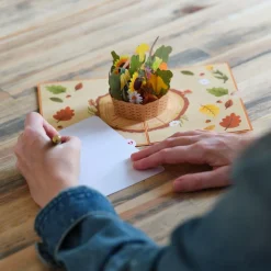 Lovepop Thanksgiving 11/27|Harvest Basket Pop-Up Card