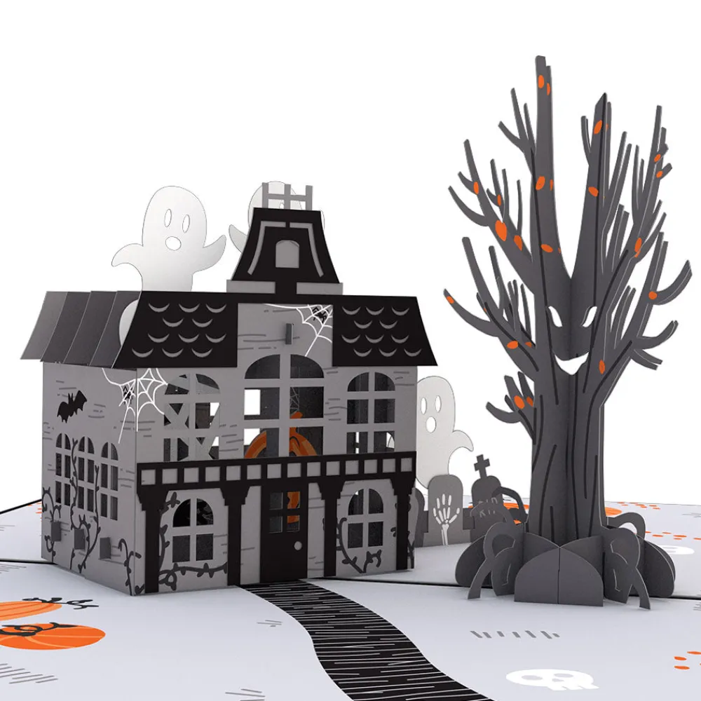 Lovepop Halloween 10/31|Kids|Haunted House Pop-Up Card