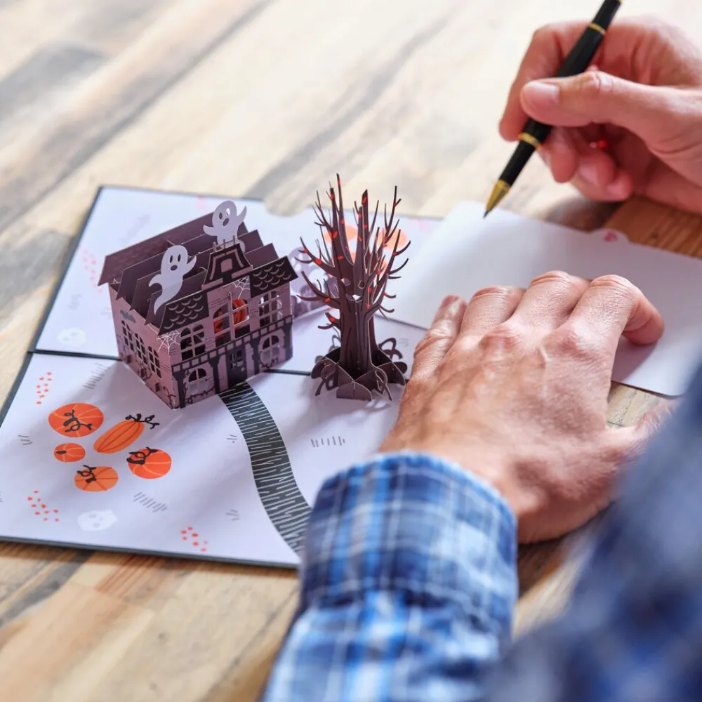 Lovepop Halloween 10/31|Kids|Haunted House Pop-Up Card