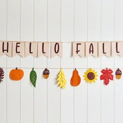 Lovepop Decor|Hello Fall Foliage Garlands 8ft (2-pack)