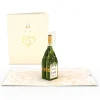 Lovepop Greeting Cards|Congratulations|Here's to You Champagne Pop-Up Card