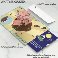 Lovepop Birthday|Hog Wild with Space Laser Cats Birthday Pop-Up Card and Sentiment Set