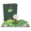 Lovepop Greeting Cards|Birthday|Hole in One Pop-Up Card