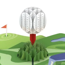 Lovepop Greeting Cards|Birthday|Hole in One Pop-Up Card