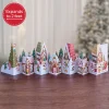 Lovepop Decor|Christmas 12/25|Holiday Gingerbread Village Loooooong Card™ (Expands to 2 feet)
