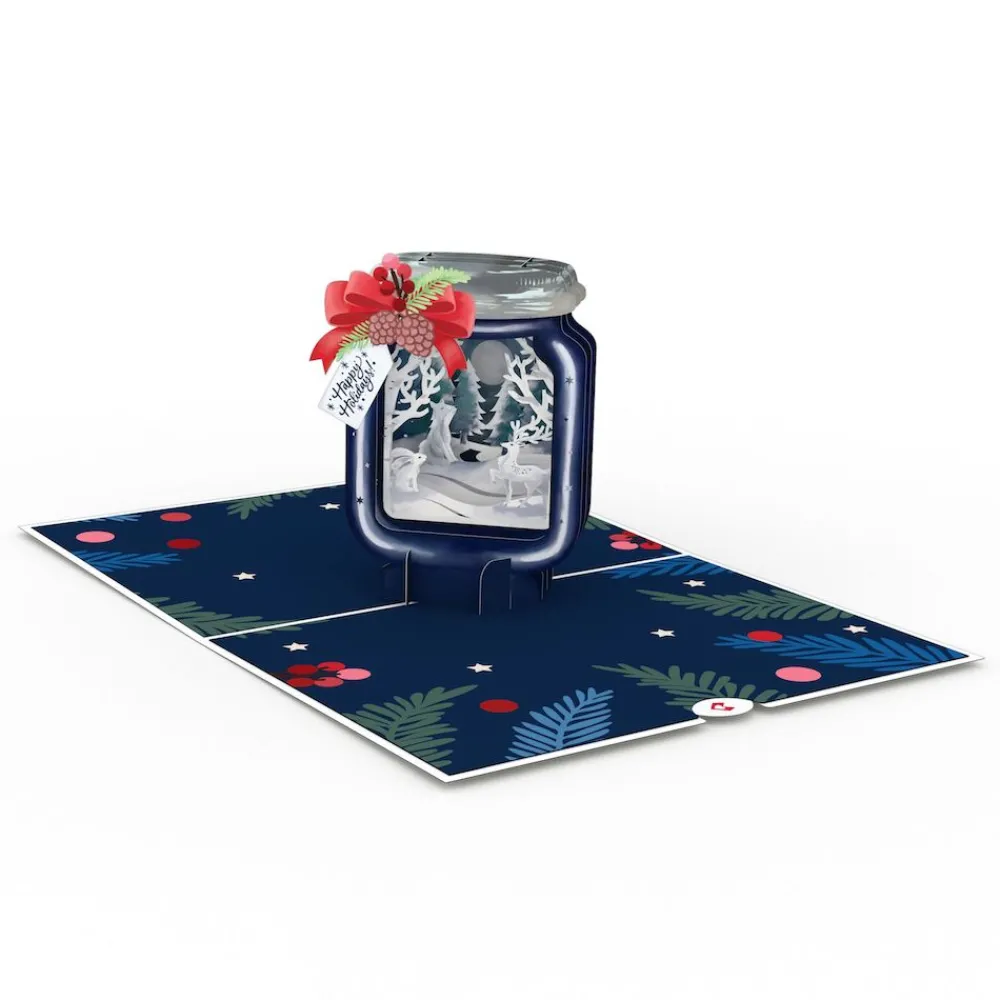 Lovepop Christmas 12/25|Holiday Jar Pop-Up Card