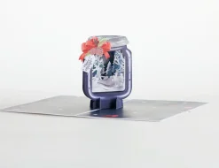 Lovepop Christmas 12/25|Holiday Jar Pop-Up Card