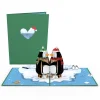Lovepop Greeting Cards|Christmas 12/25|Holiday Penguins Pop-Up Card