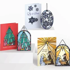 Lovepop Suncatcher Cards|Decor|Holiday Suncatcher 3-Pack