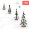 Lovepop Notecards|Christmas 12/25|Holiday Tree Notecards (Assorted 4-Pack)