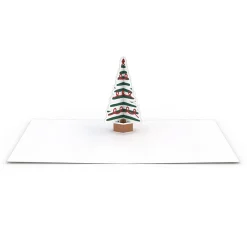 Lovepop Notecards|Christmas 12/25|Holiday Tree Notecards (Assorted 4-Pack)