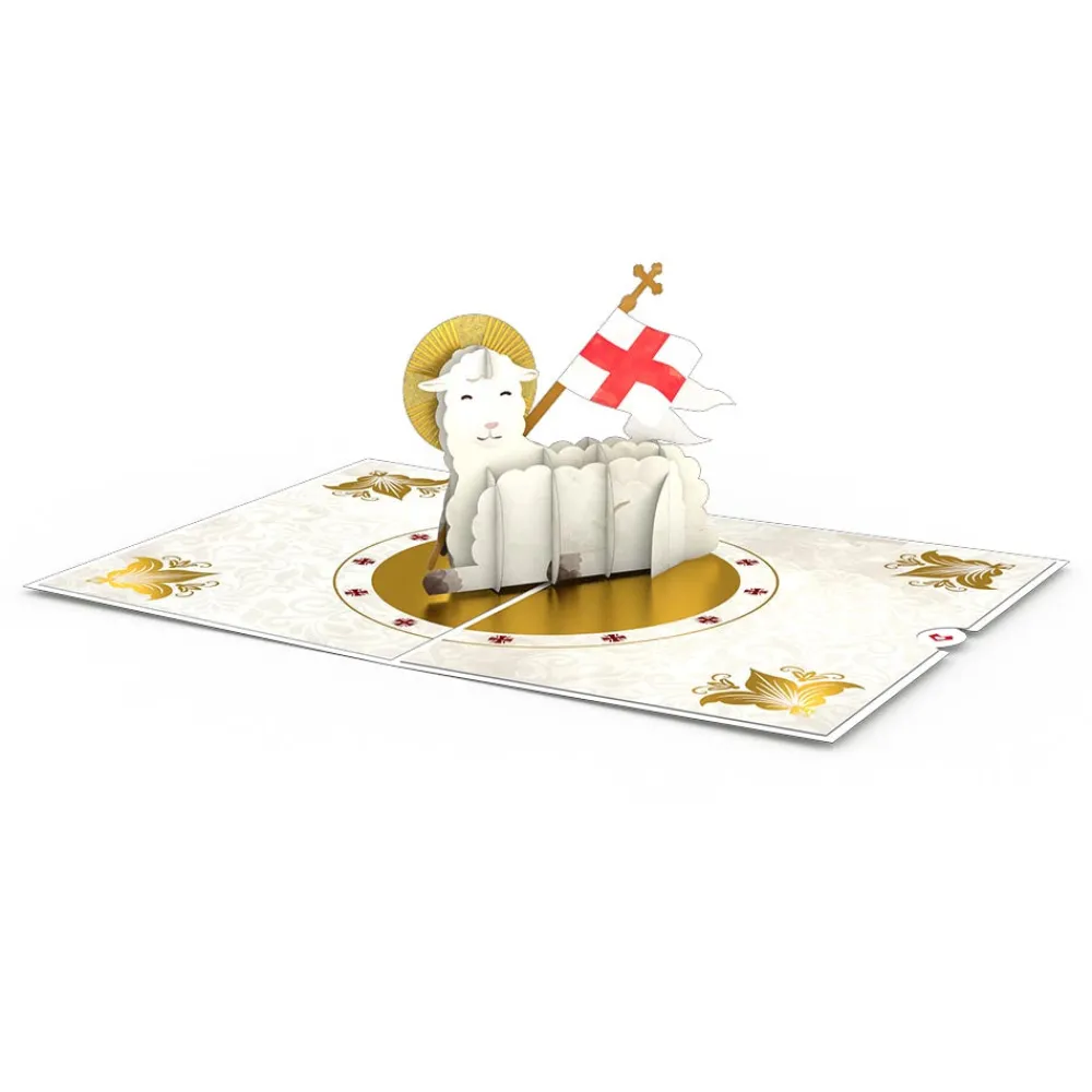 Lovepop Greeting Cards|Religious|Holy Lamb Pop-Up Card