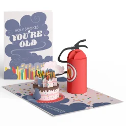 Lovepop Greeting Cards|Birthday|Holy Smokes You're Old Birthday Pop-Up Card
