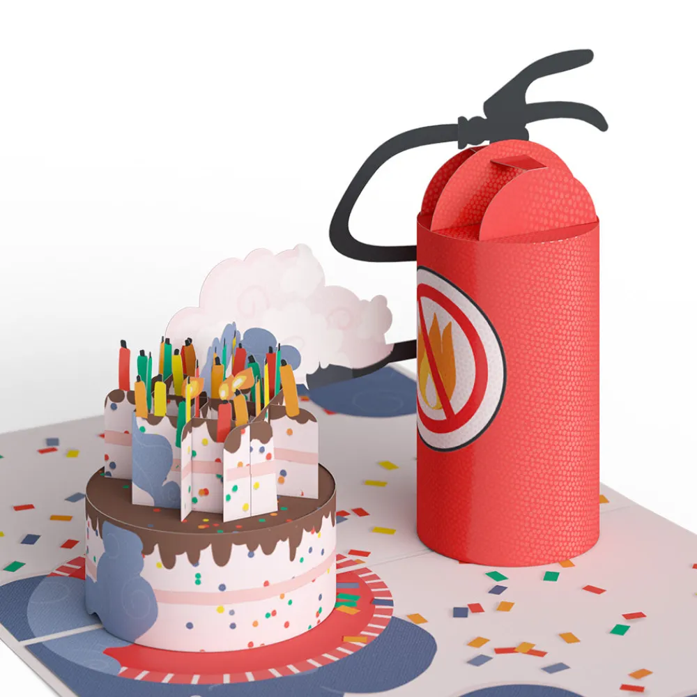 Lovepop Greeting Cards|Birthday|Holy Smokes You're Old Birthday Pop-Up Card