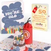 Lovepop Birthday|Holy Smokes You're Old 50th Birthday Pop-Up Card and Sentiment Set