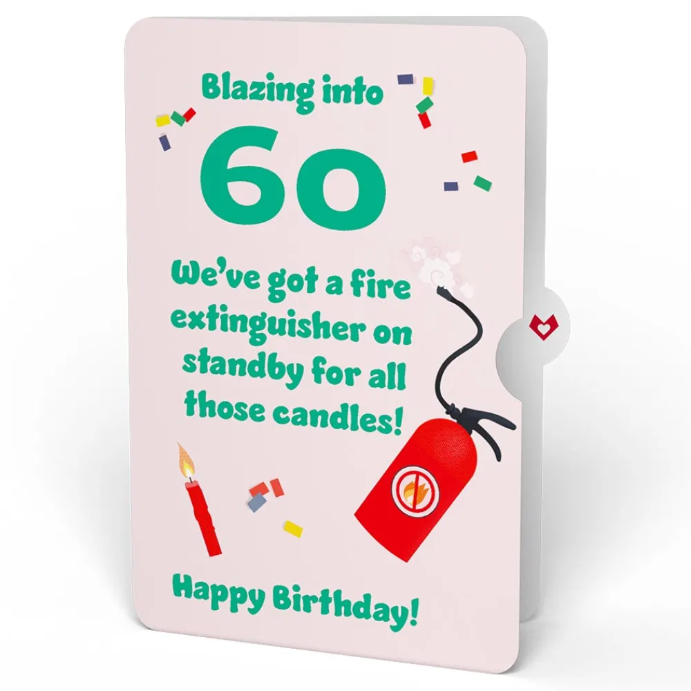Lovepop Birthday|Holy Smokes You're Old 60th Birthday Pop-Up Card and Sentiment Set