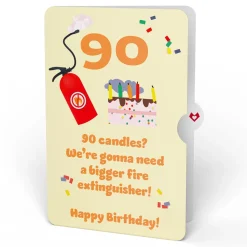 Lovepop Birthday|Holy Smokes You're Old 90th Birthday Pop-Up Card and Sentiment Set